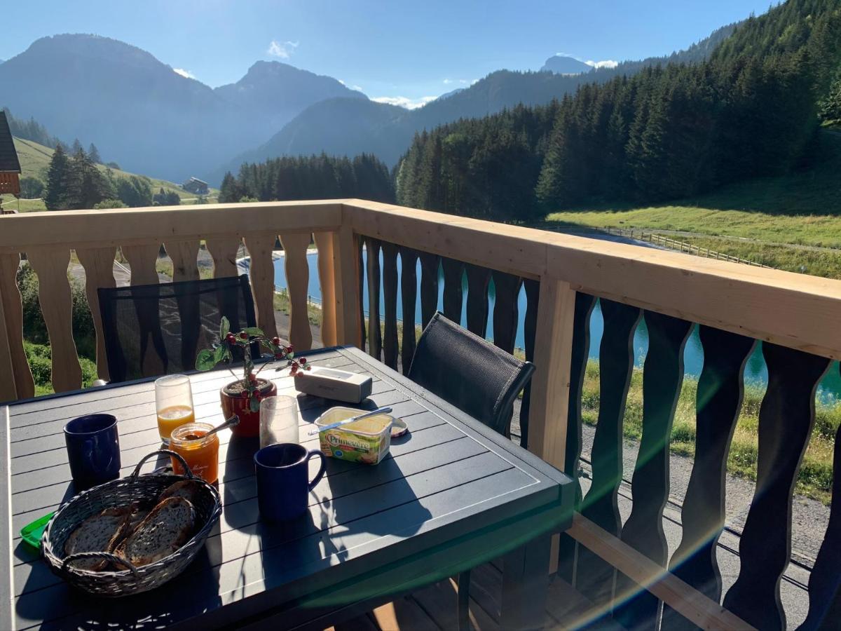 Chalet Proche Morzine Et Lac Leman Wifi Offert Le Biot ภายนอก รูปภาพ
